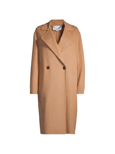 Stella Mccartney Double-breasted Coat In Multi