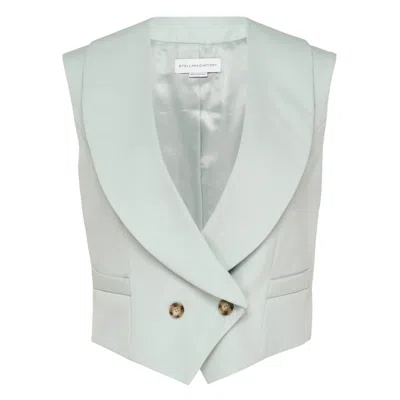 Stella Mccartney Double-breasted Wool Gilet