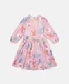Stella Mccartney Dove Print Long-sleeve Dress In Multi