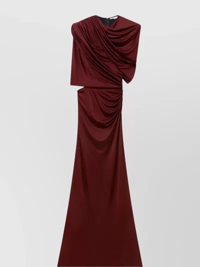 STELLA MCCARTNEY DRAPED CAPE GOWN OPEN BACK