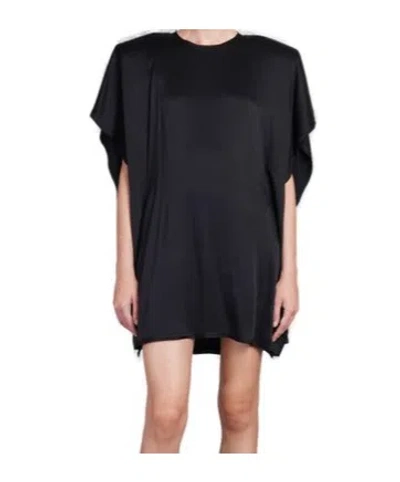 Stella Mccartney Draped Mini Jersey Dress