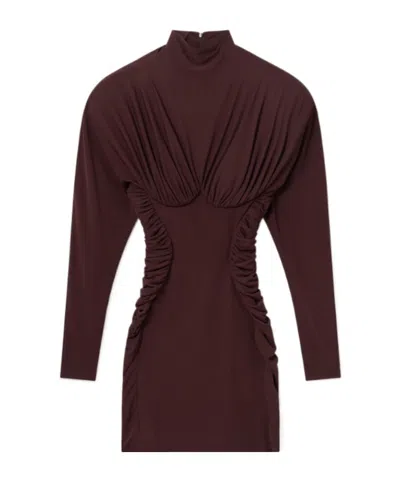 STELLA MCCARTNEY STELLA MCCARTNEY DRAPED RUCHED MINI DRESS