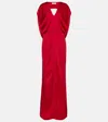 Stella Mccartney Draped Satin Gown