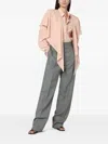 Stella Mccartney Draped Shirt In Pink