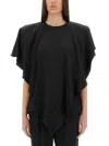 Stella Mccartney Asymmetric Layered Lightweight Satin Blouse