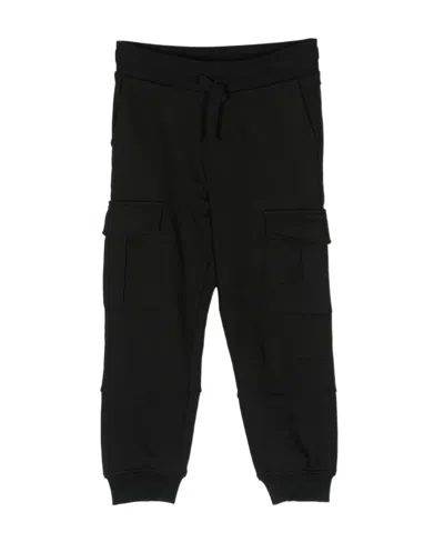 Stella Mccartney Drawstring Casual Trousers In Black