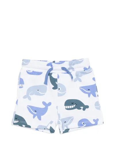 Stella Mccartney Babies' Drawstring Shorts In White