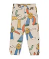 Stella Mccartney Pantaloni Sportivi Con Stampa In Nude