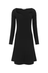 Stella Mccartney Square Neckline A-line Silhouette Long Sleeves Dress