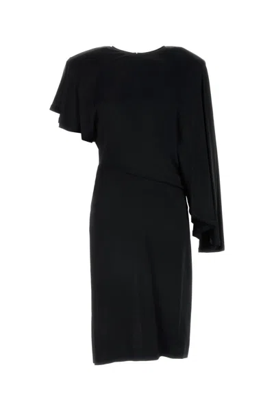 Stella Mccartney Draped Dress In Black