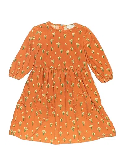 Pre-owned Stella Mccartney Kids'  Dress In Orange