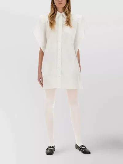 Stella Mccartney Dress Shirt Chest Pocket In White