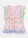 Stella Mccartney Butterfly Dress In Multicolor