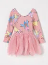 Stella Mccartney Fairy Print Ruffled Dress In Pink