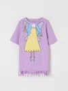 Stella Mccartney Short Sleeve Dress In Violet