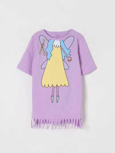 STELLA MCCARTNEY DRESS STELLA MCCARTNEY KIDS KIDS COLOR VIOLET,G52249019