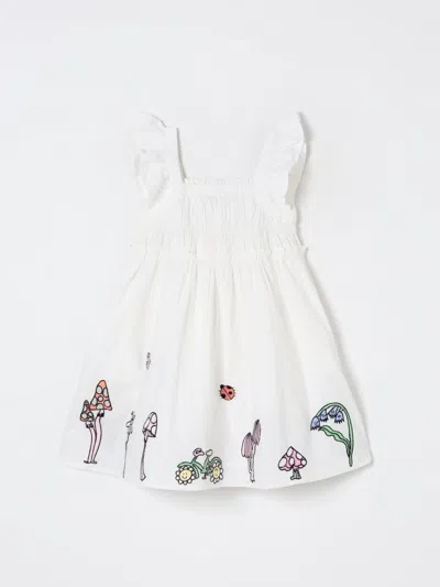 STELLA MCCARTNEY DRESS STELLA MCCARTNEY KIDS KIDS COLOR WHITE,G65835001