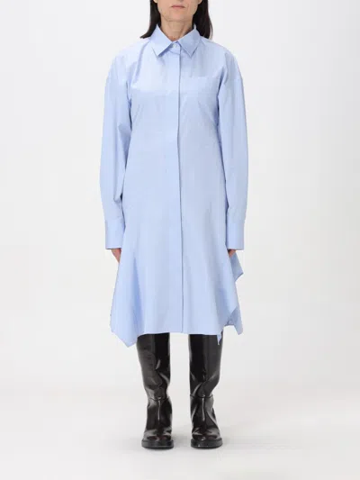 STELLA MCCARTNEY DRESS STELLA MCCARTNEY WOMAN COLOR GNAWED BLUE,F39713011