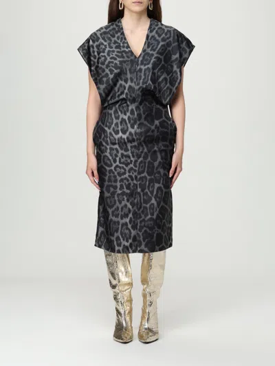 STELLA MCCARTNEY DRESS STELLA MCCARTNEY WOMAN COLOR GREY,H19438020