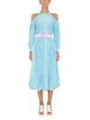 Stella Mccartney Dress With Animal Pattern In Black