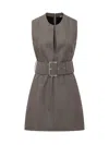 Stella Mccartney Belted Mini Dress