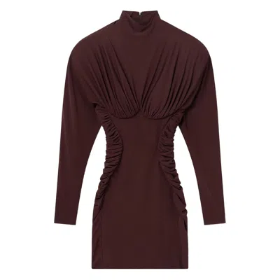 STELLA MCCARTNEY DRESSES BROWN