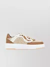 Stella Mccartney Stella Mc Cartney Two Tone Alter Mat And Canvas S Wave 1 Sneakers In White