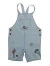 Stella Mccartney Dungaree In Blue