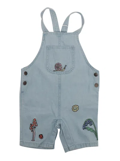 Stella Mccartney Kids' Dungaree In Blue