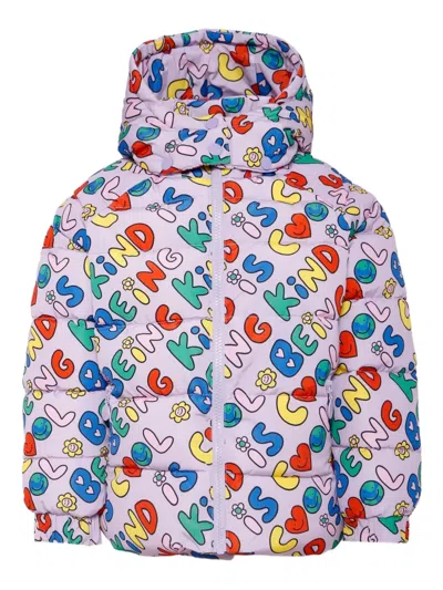 STELLA MCCARTNEY EARTH FRIENDS 印花连帽雨衣