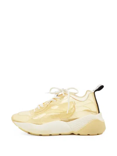 Pre-owned Stella Mccartney Eclypse Chunky Low Top Sneakers In Yellow
