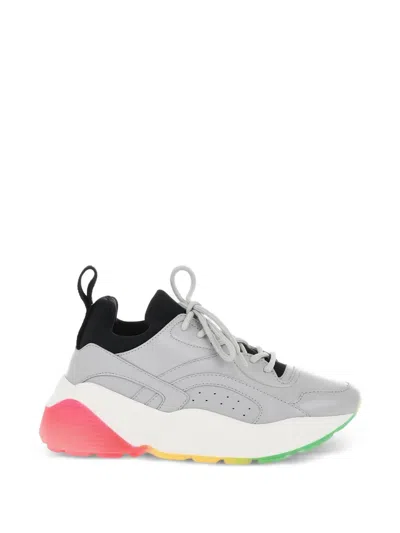 Stella Mccartney Eclypse Lace-up Sneakers In Grey