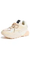 Shop Stella Mccartney Eclypse Pastel Monochrome Sneakers Multicolor White