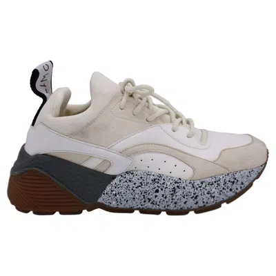 Stella Mccartney Eclypse Sneakers In White Neoprene