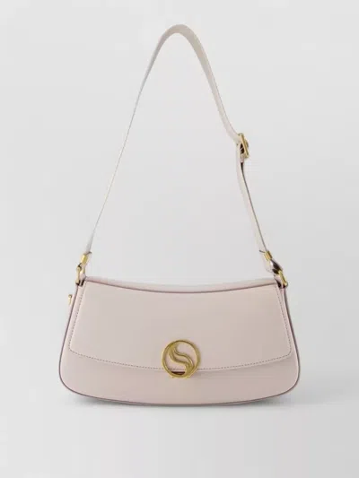 Stella Mccartney Eco Alter Mat Vegan Leather Shoulder Bag In Neutral