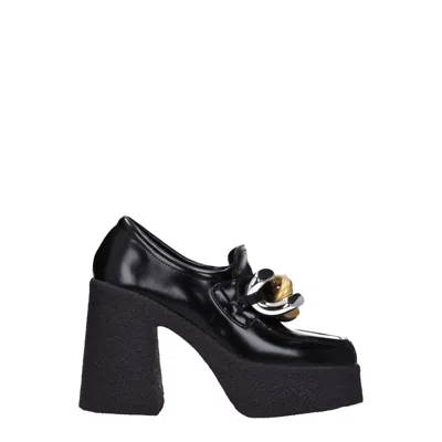 Stella Mccartney Eco Leather Chunky Platform Platform Loafer In Black