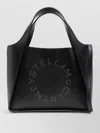 Stella Mccartney Eco Leather Tote Bag With Top Handle In Black