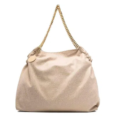 Stella Mccartney Eco Shaggy Deer Tote Bag In Neutral