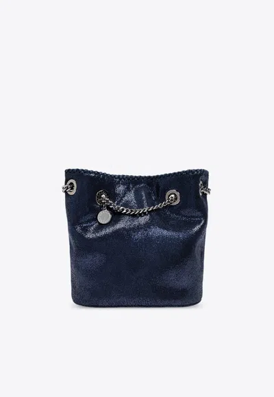 Stella Mccartney Chain-strapped Tote Bag In Navy
