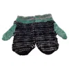 Stella Mccartney Ed Curtis Edition Knit Mittens In Multicolor Wool In Multi
