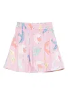 Stella Mccartney Elastic-waist Skirt In White