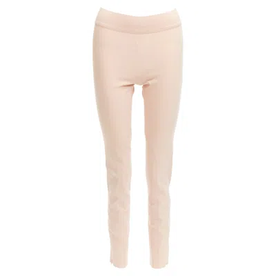 Stella Mccartney Elasticated Waistband Motorcycle Legging Pants In Brown