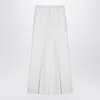 Stella Mccartney Wide-leg Wool Pants In Tan