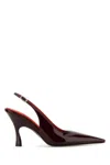 Stella Mccartney Elsa Faux Leather Slingback Pumps In Red