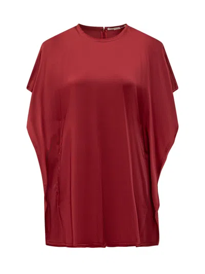Stella Mccartney Elegant Mini Suit For The Modern Trendsetter In Burgundy