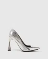 Stella Mccartney Elsa Patent Pumps In Silver