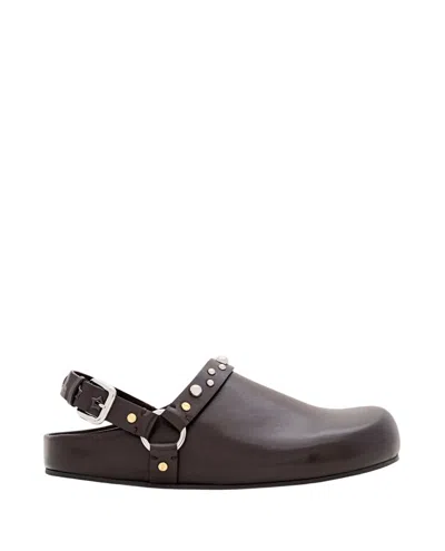 Stella Mccartney Elyse Alter Mat Slippers W/studs