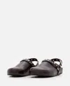 Stella Mccartney Elyse Alter Mat Slippers W/studs In Brown