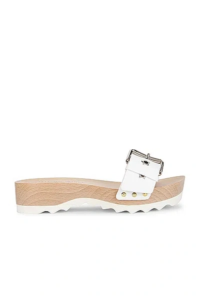 Stella Mccartney Elyse Alter Sporty Sandal In White