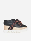 STELLA MCCARTNEY ELYSE BOW ALTER MAT LACE-UP SHOES